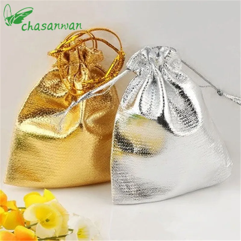 

50Pcs Organza Jewelry Pouch Favour Wedding Candy Gift Bags & Pouches,Packing Bags Candy Bags Mariage Box Costume Accessories.Q