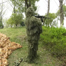 Зеленый Камуфляжный костюм yowie, одежда для охоты, костюм снайпера, костюм для пейнтбола, Тактический костюм, костюм на Хэллоуин
