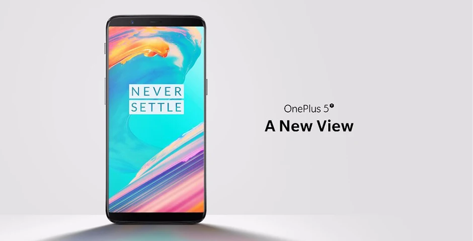 Смартфон OnePlus 5 T 5 T 6GB 64GB Snapdragon 835 Octa Core 6,0" 1080x2160 P 18:9 20.0MP 16.0MP отпечатков пальцев ID OxygenOS Android