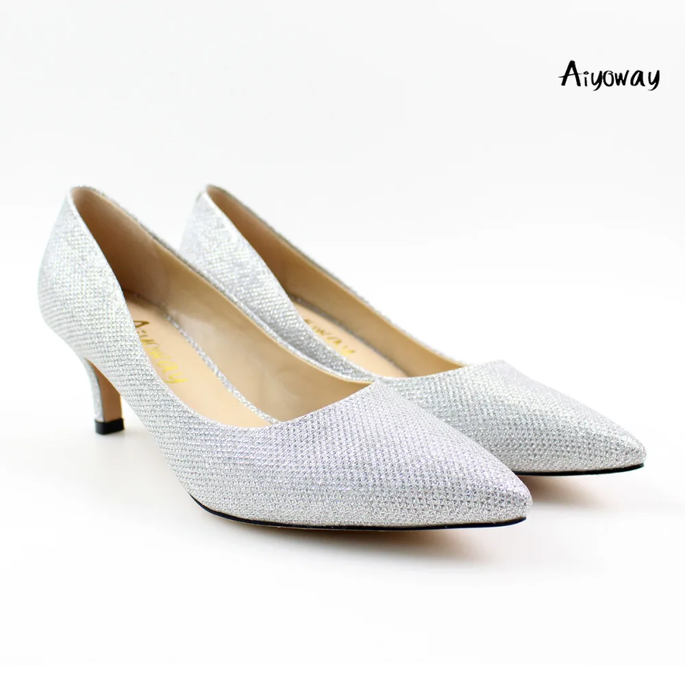 ladies glitter pumps