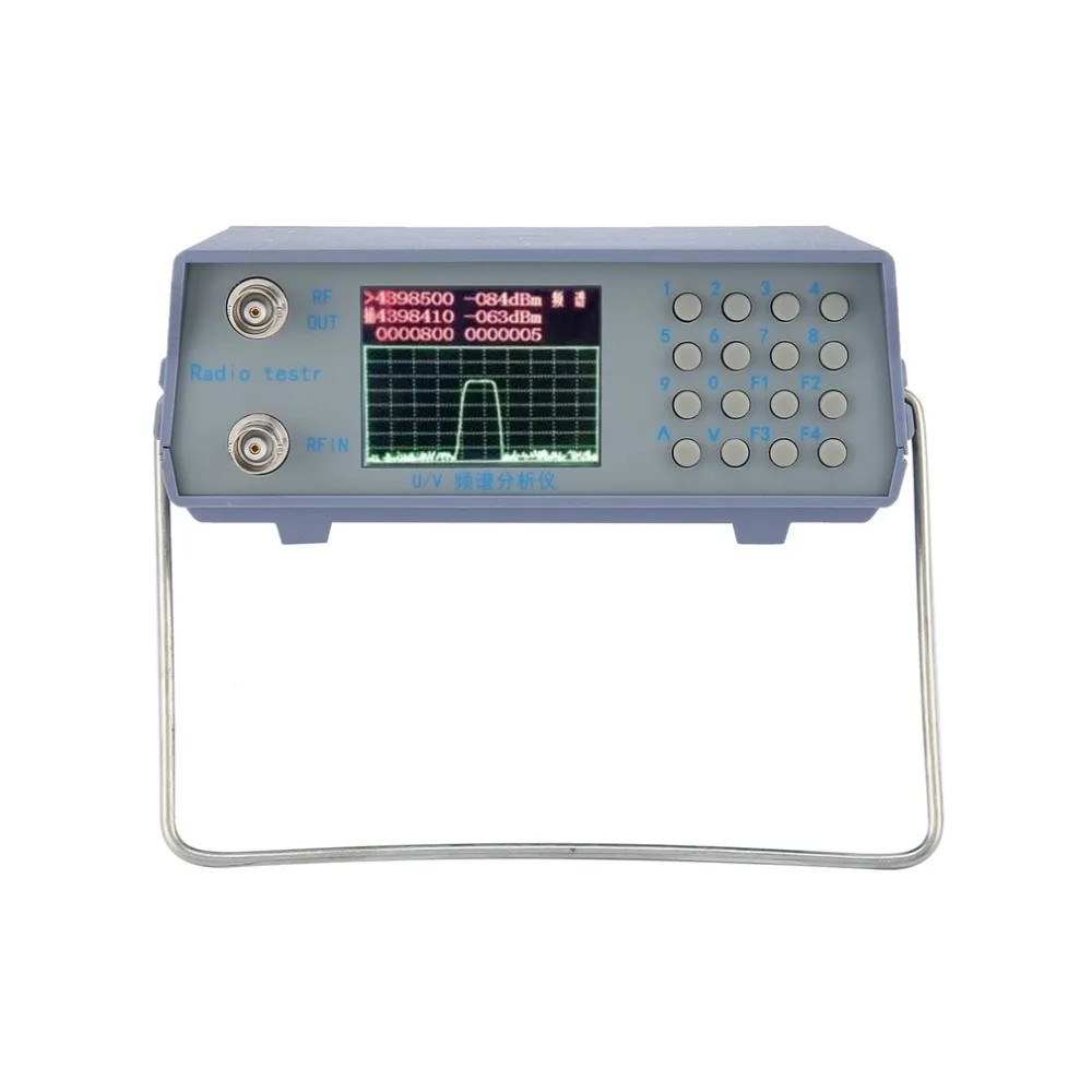

U/V UHF VHF Dual Band Spectrum Analyzer Simple Spectrum Analyzer with Tracking Source Tuning Duplexer 136-173/400-470MHz