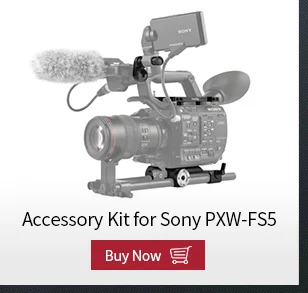 SmallRig для sony FS5 рукоятки адаптер крепление Arri rosette+ 2,5 мм LANC кабель-удлинитель для удлинителя быстросъемное Крепление-2192