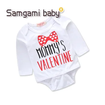 

SAMGAMI BABY Spring Long Sleeve Cotton Romper Toddler Girls Clothes Cute Jumpsuits Newborn Photography Props Infant Outfits