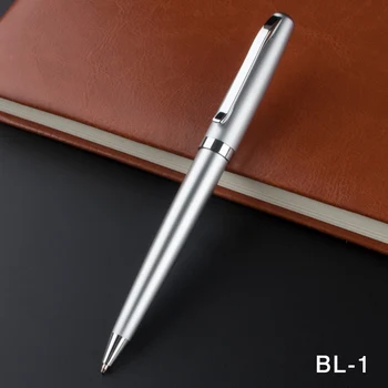

Free Shipping Luxury Metal Roller Ball Pen with 0.5 mm Black Ink Refill Ballpoint Pens Signature pen for Christmas Gift