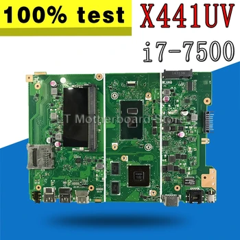 شراءX441UV اللوحة الأم مع 4G RAM I7-7500 ل For Asus X441UV X441U F441U A441U X441UR المحمول اللوحة الأم اختبار 100% OK