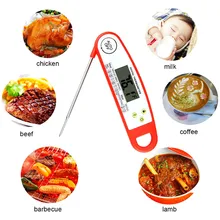 Термометр для приготовления пищи высокой скоростью считывания электронных Водонепроницаемый Мясо Конфеты с Длинный зонд для Кухня DC112