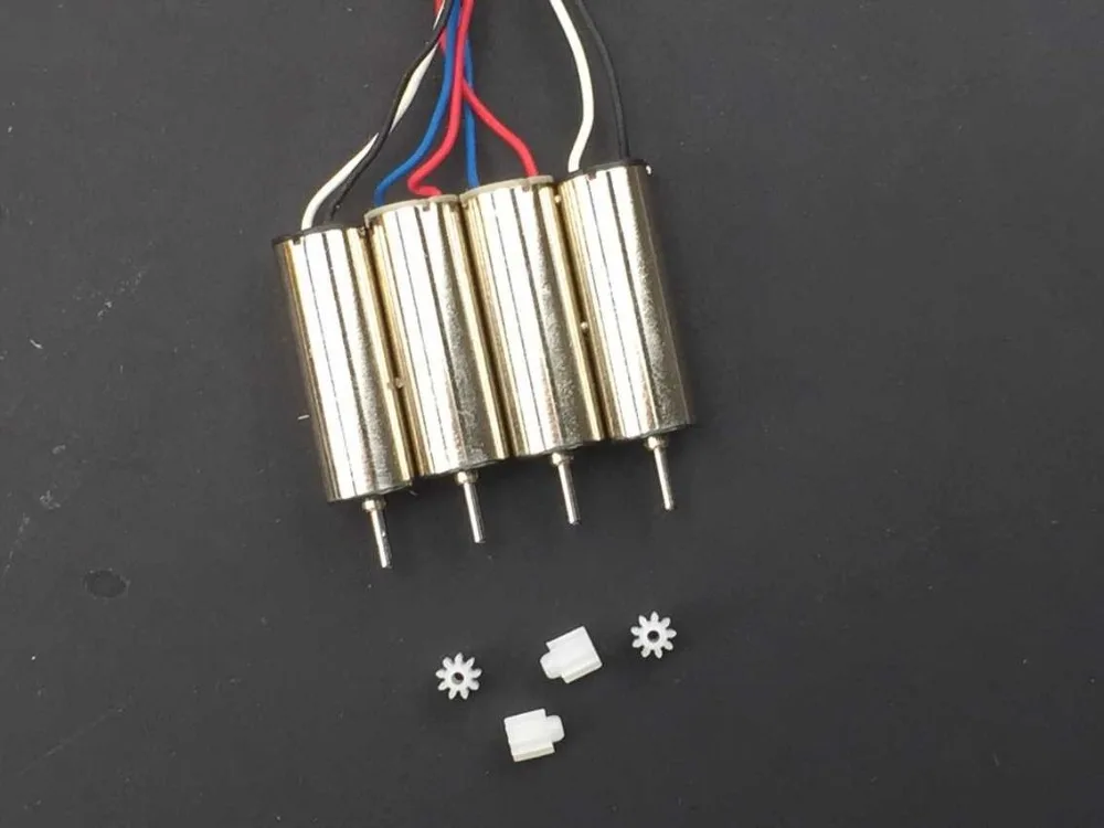 

100% Original Motor 4pcs SYMA X5C X5C-1 X5 Motor Engine AB with Wheel Gear for RC Quadcopter Accessories X5C VS JXD385 V272 H107