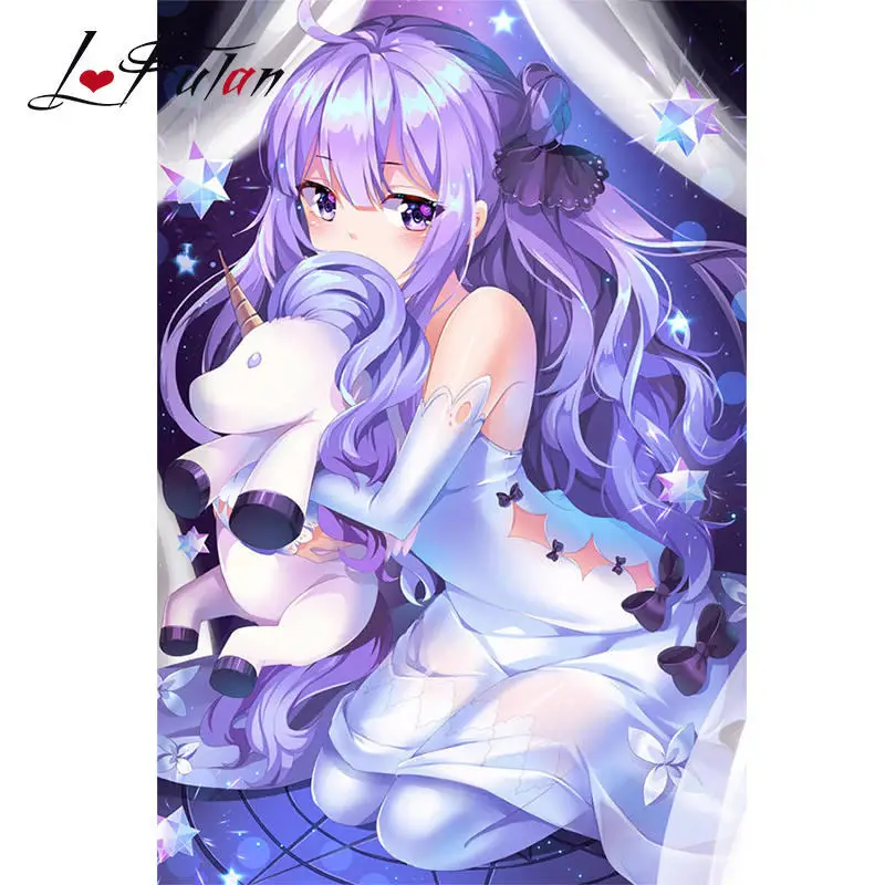 

Le Fulan Cartoon girl Comic Unicorn 5D DIY Diamond Painting Embroidery Set Daimond Mosaic Stitch Sale Rhinestone Pictures Hobby