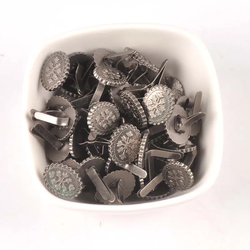 Metal Brads 10pcs For DIY Scrapbooking Crafts Home Decor