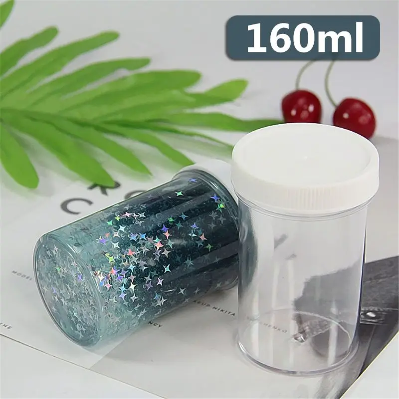 

160ml Storage Container Organizer Box For Light Clay Playdough Foam Slime Mud Fluffy Slime Lizun DIY Printing Organizer