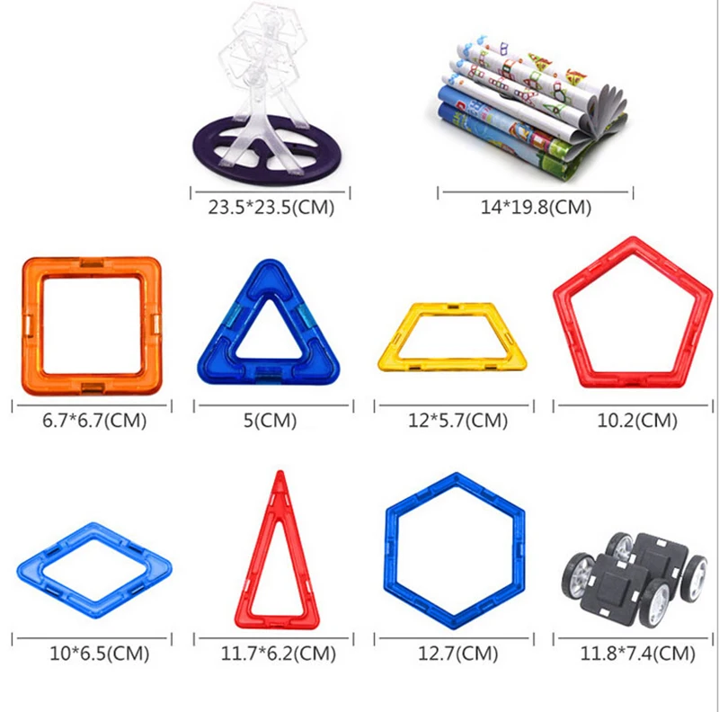 Magnetic piece building blocks 64 piece (17)