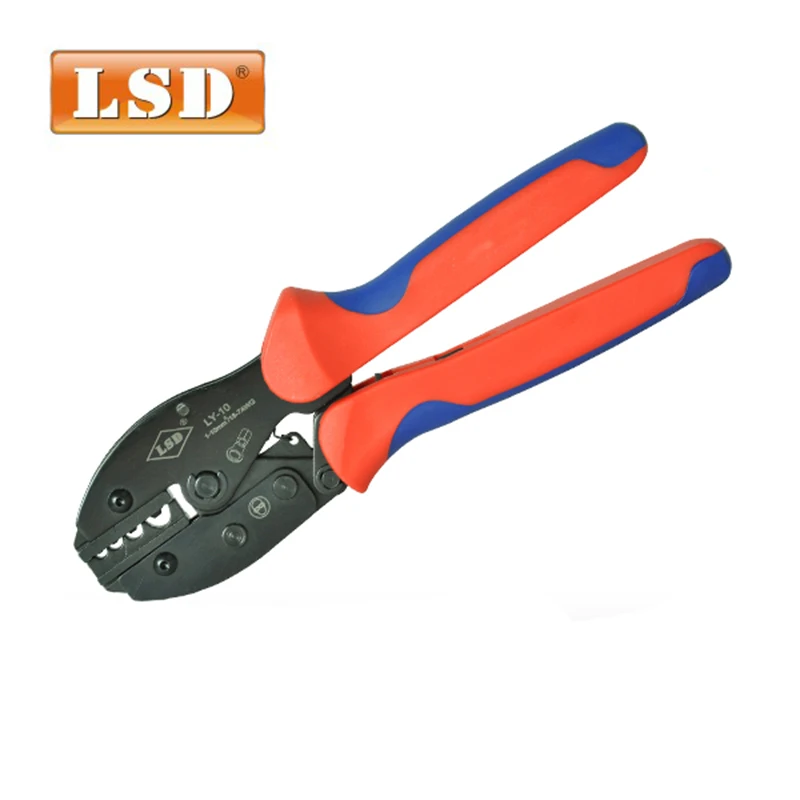 

Manual crimping tool for Non-insulated cable connectors LY-10 1.5-10mm2 non insulated easy use terminal crimper