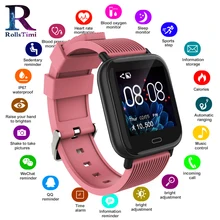 RollsTimi, новые женские умные часы, кровяное давление, фитнес-трекер, водонепроницаемый смарт-браслет, шагомер, спортивные наручные часы для мужчин