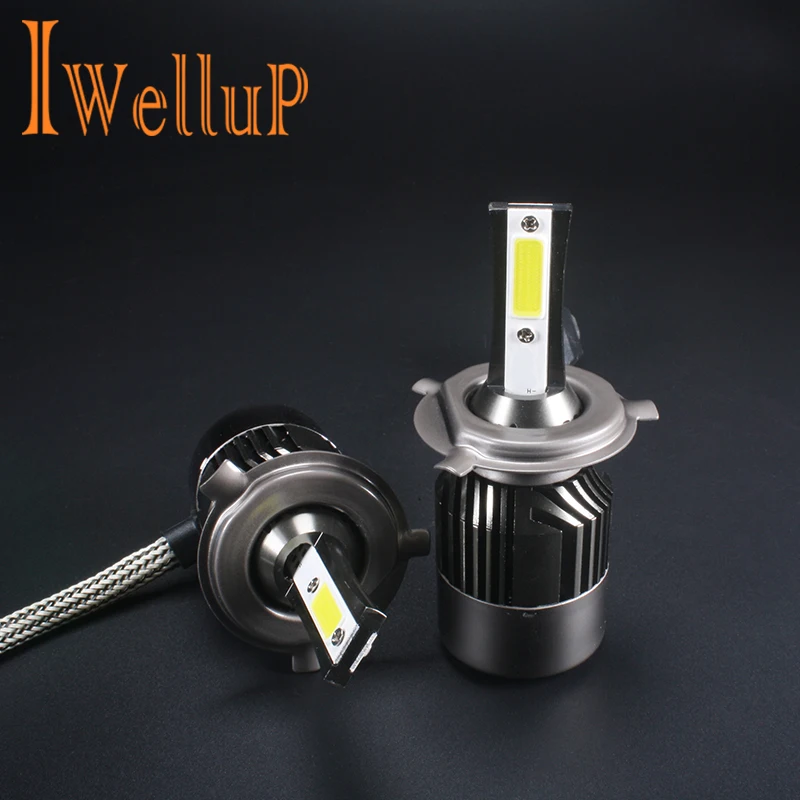 2018 Super Led H4 Headlight 12V 24V Auto Headlamp Lamps Universal Lampada Bulb kit | Автомобили и мотоциклы