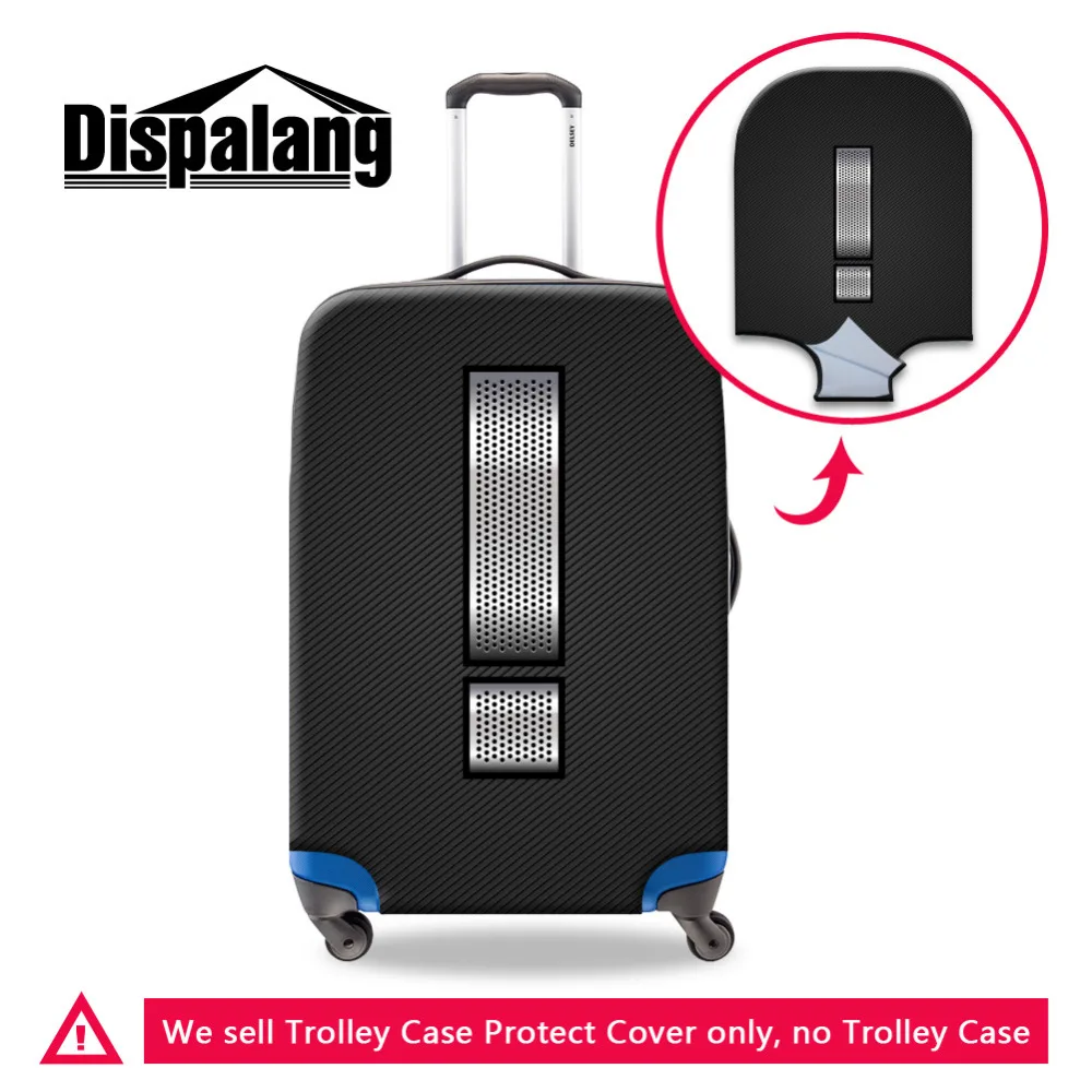 

Dispalang Exclamation Point Printed Luggage Protective Covers For 18-30 Inch Suitcase Dust Rain Cover For Travel Trolley Case