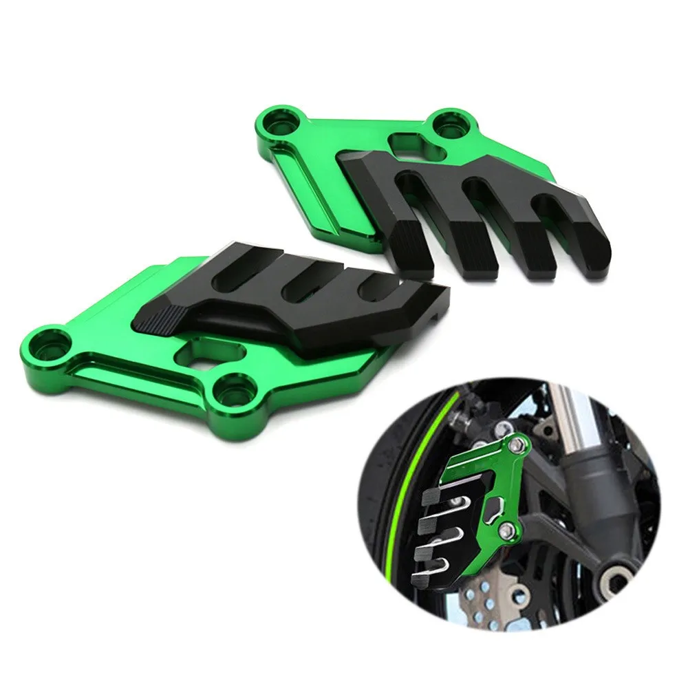 

For Kawasaki Z900 2017 Accessories Motor CNC Aluminum Front Brake Disc Caliper Brakecaliper Guard Protector Cover