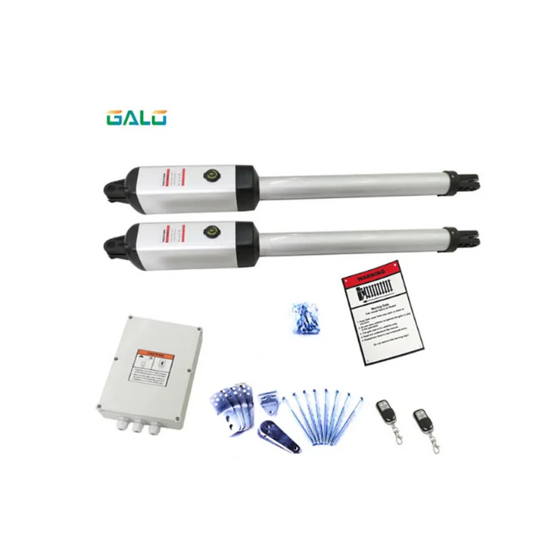 

GALO AC220V Electric gates / Electric Swing Gate Opener Driving total Gate Motor With 2 Remote Control Kits 200 KG