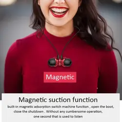 Магнитные беспроводные Bluetooth наушники мобильный телефон планшет беспроводные Bluetooth наушники портативный