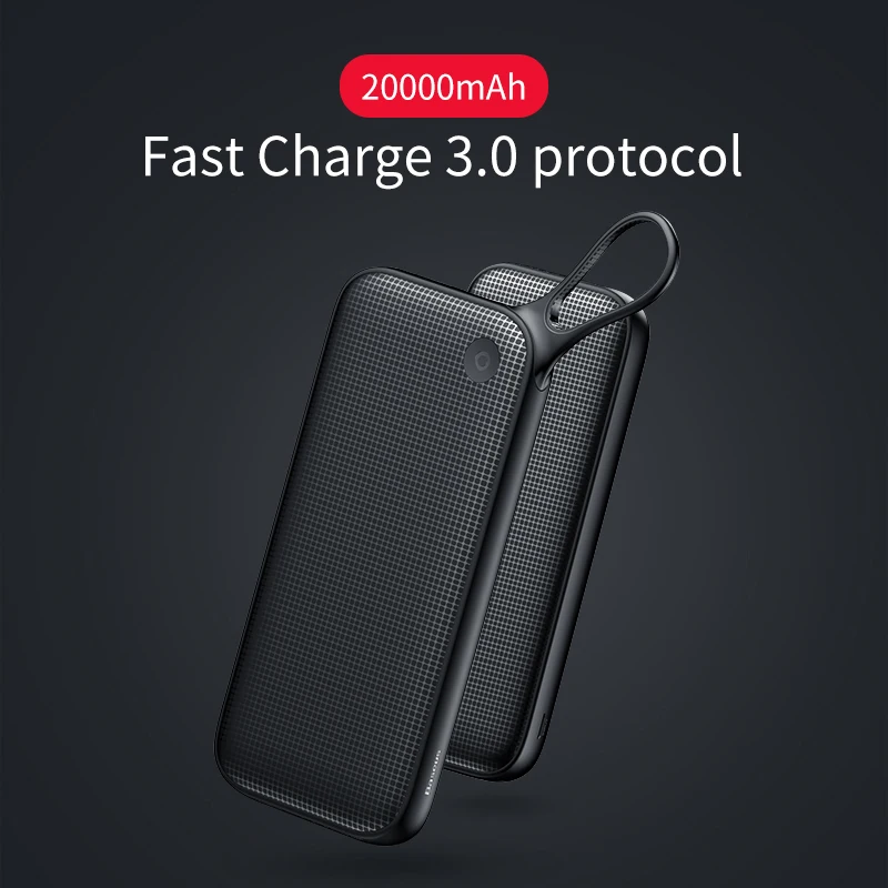 Baseus 20000mAh Power bank Quick Charge 3.0 USB Powerbank QC3.0 Fast External Battery Charger Dual USB Type C Portable Charger Baseus 20000mAh Power bank Quick Charge 3.0 USB Powerbank QC3.0 Fast External Battery Charger Dual USB Type C Portable Charger