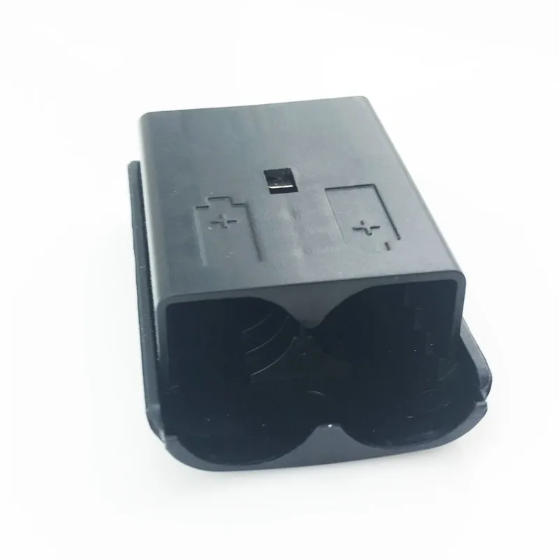 Black AA Battery Pack Cover Shell Shield Case Kit for Xbox 360 Wireless Controller Battery Pack Covers Replacement (6)