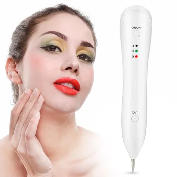 

Electric Mole Freckle Removal Pen Three Levels Adjustable Spot Tattoo Remover Device White Spot Tattoo Remover Face Skin Care