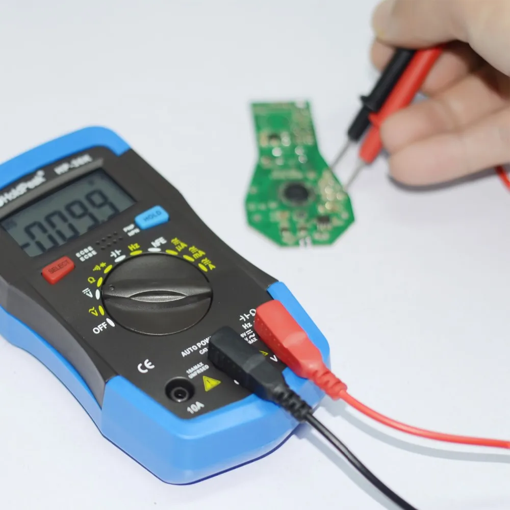 HoldPeak Hp-4070L Цифровой мультиметр HFE Тест емкость измерение сопротивления индуктивности с подсветкой индуктивности LCR. Измеритель влажности