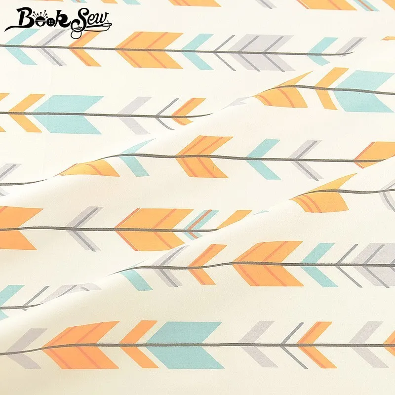 Booksew 100% хлопок Twill Ткань метров Telas Por Metro Home Tissu Сделай Сам Одеяла Детские простыни