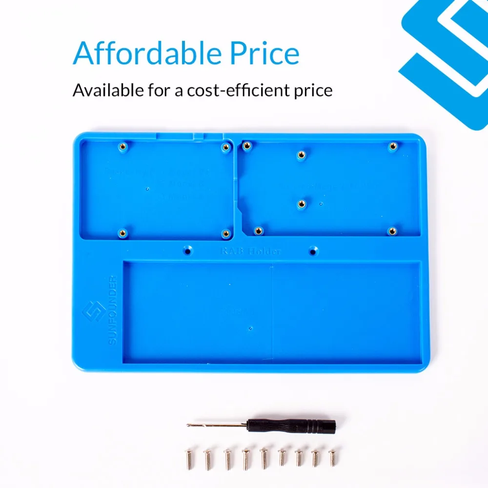 Чехол с базовой пластиной SunFounder RAB для Raspberry Pi 3 5 в 1 3B + Model B 2 Arduino|pi 3|case forcase for raspberry |