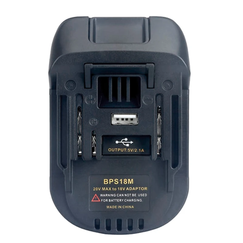 Bps18M Батарея адаптер для BLACK&DECKER 20V литиевая батарея кабельных Makita Bl1830 Bl1840 18V