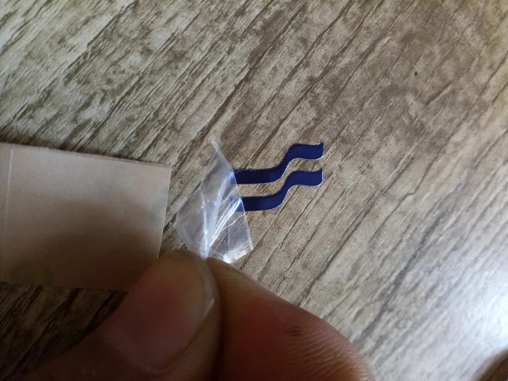 custom metal logo gold adhesive stickersin Stationery Stickers from