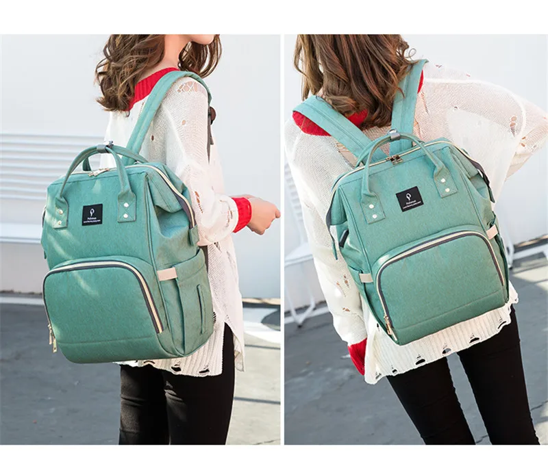 Модный подгузник для мам, брендовая Большая вместительная Детская сумка для подгузников, рюкзак для мам, дизайнерский рюкзак для ухода за