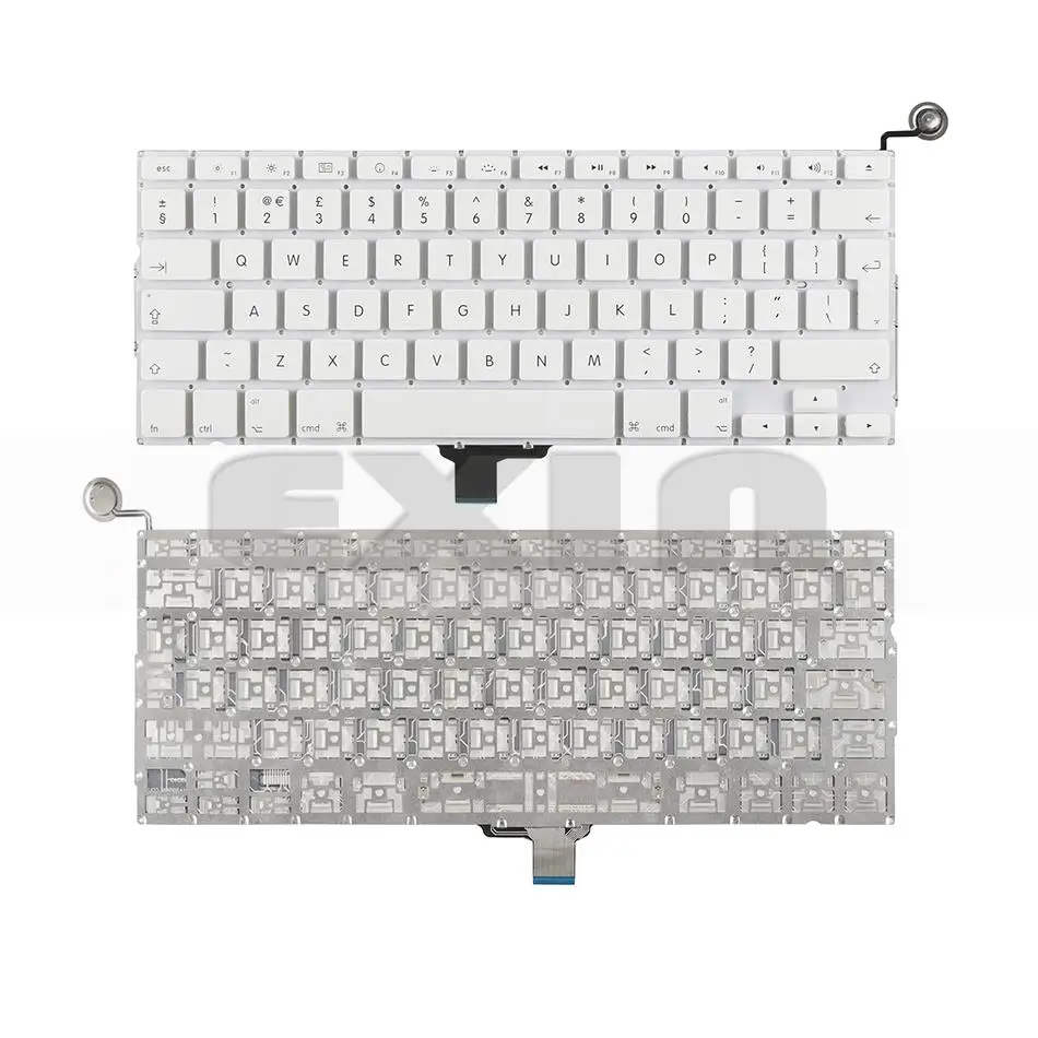 Клавиатура A1342 белая с английской раскладкой для MacBook 13 дюймов|Клавиатуры замены|