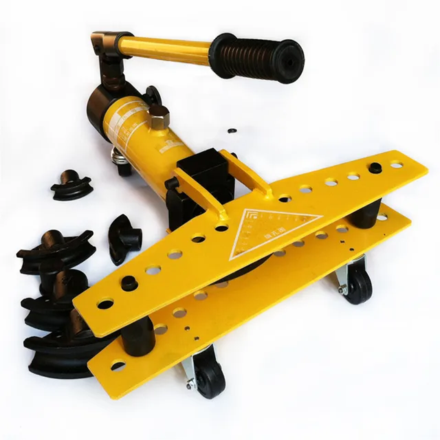 SWG 2 Hand Hydraulic Pipe Benders Machine Hand Carbon Steels pipes