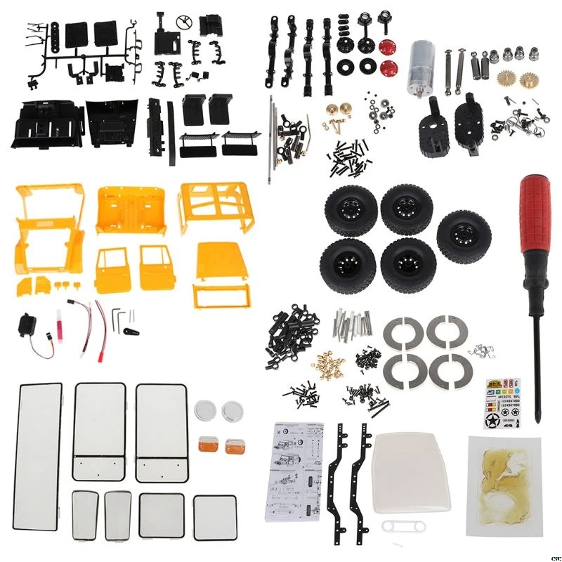 WPL C34 KIT/WPL KIT версия 1:16 FJ40 4WD скалолазание внедорожник Грузовик Дистанционное