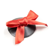 Женские сексуальные аксессуары грудь ниппель крышка 1 пара красный бант пасти сексуальная игрушка невидимый бюстгальтер с фабрики стиль прямоугольник