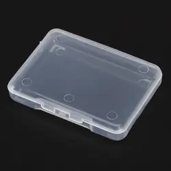 5 шт. пластик прозрачный небольшой ящик для магазина с крышкой контейнер для коллекции ювелирные изделия отделка аксессуар-контейнер