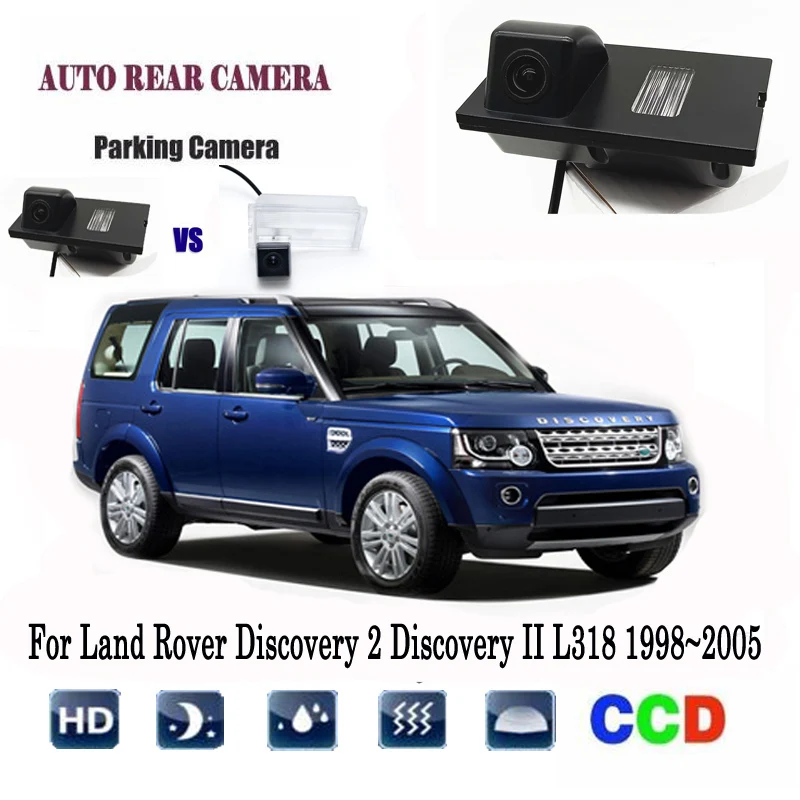 Реверсивный Камера для Land Rover Discovery 2 Discovery II L318 1998~ 2005 CCD/Ночное видение/камера заднего вида/Камера зеркало заднего вида RCA Камера