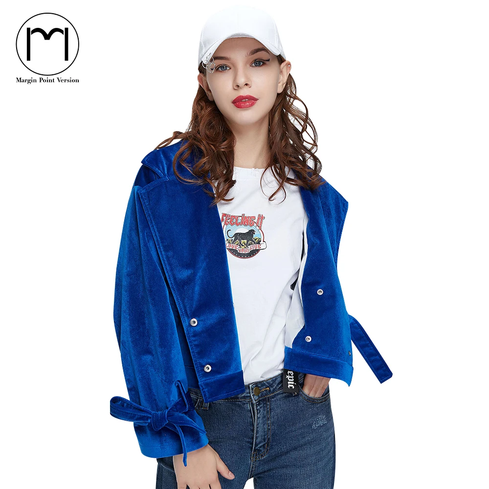 Маржа 2017 Новый High Street Женщины в уличном стиле модная Осенняя зимняя куртка