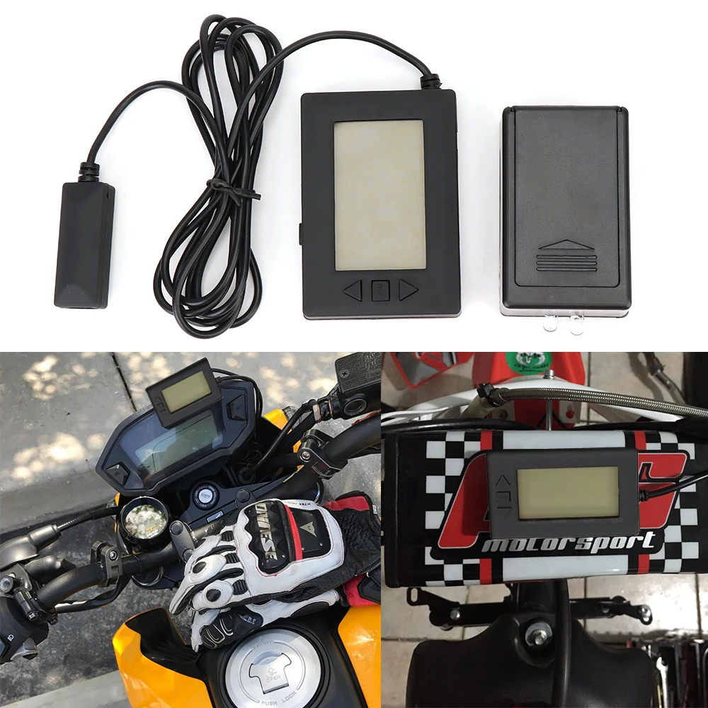 

One set Lap Timer Infrared Ultrared Racing Time Tracking Device Karting Car Bike CE Approved Motorcycle Accessories