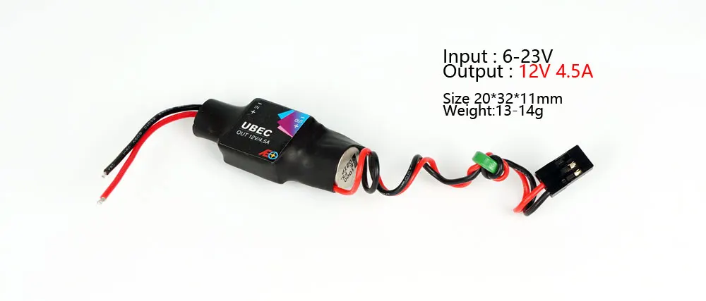 AEORC Mini UBEC BEC (3 3 V 3A/5V 5A/6V 3A/7 2 2.5A/9V 4.5A/12V 2.5A/12V 4.5A) для RC Самолет|ubec 3a|5v ubecubec 5v |