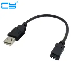 Micro USB B Тип 5pin женщина к USB 2.0 штыревое кабель-удлинитель 30 см