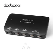 Dodocool 36 Вт 5 портов USB зарядное устройство с Умной технологией супер зарядки для iPad iPhone samsung телефон, планшет и многое другое ЕС Великобритания разъем