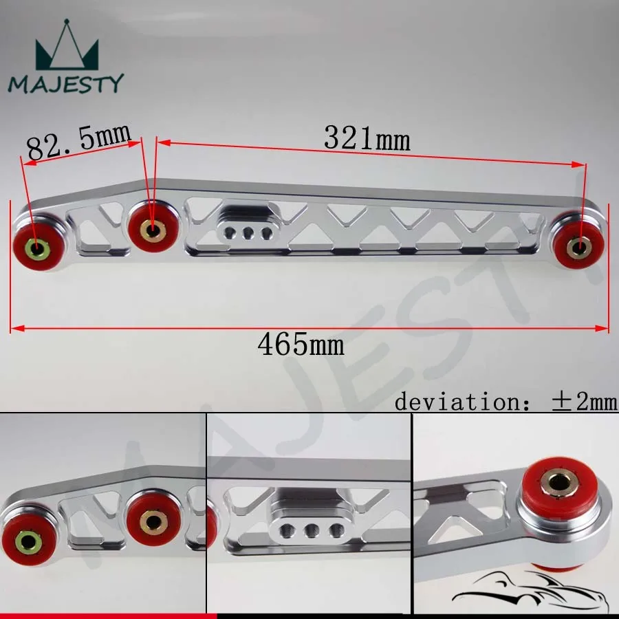 Задний нижний контроль Camber Arms LCA для 96-00 Honda Civic EK EJ+ втулка для электрогитары