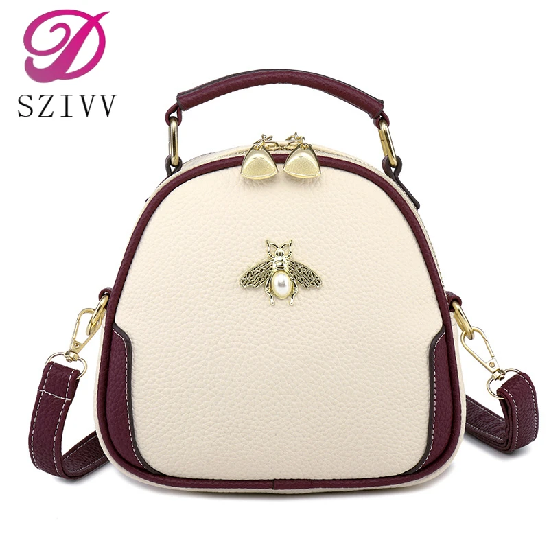 

SZIVV2019 summer new women's bag light color casual small square bag portable slung small bag