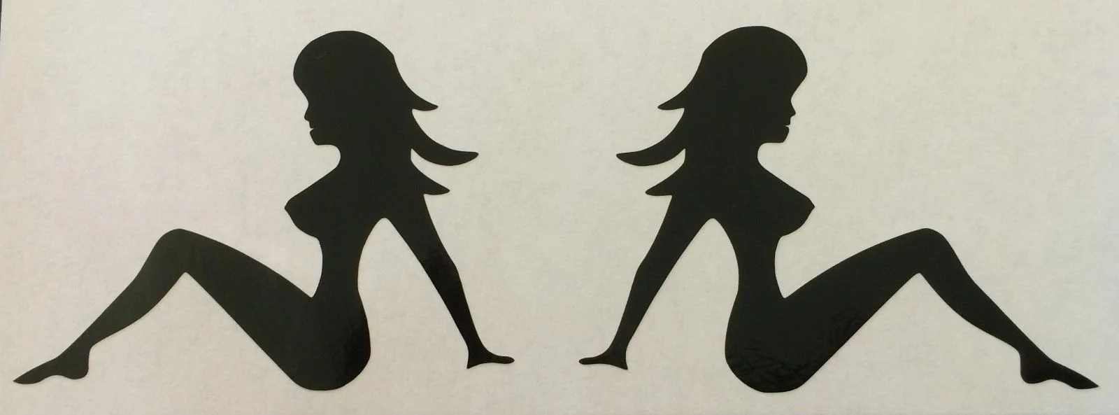 Сексуальная наклейка s Lady Trucker Girl Mudflap наклейка заводская табличка, эмблема 20x10 см