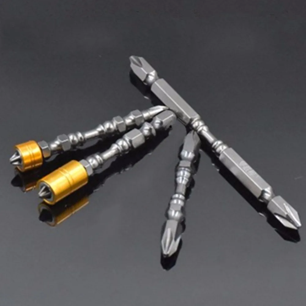 Strong Hardness 4Pcs/Set Phillips Screwdriver Bit Double Head
