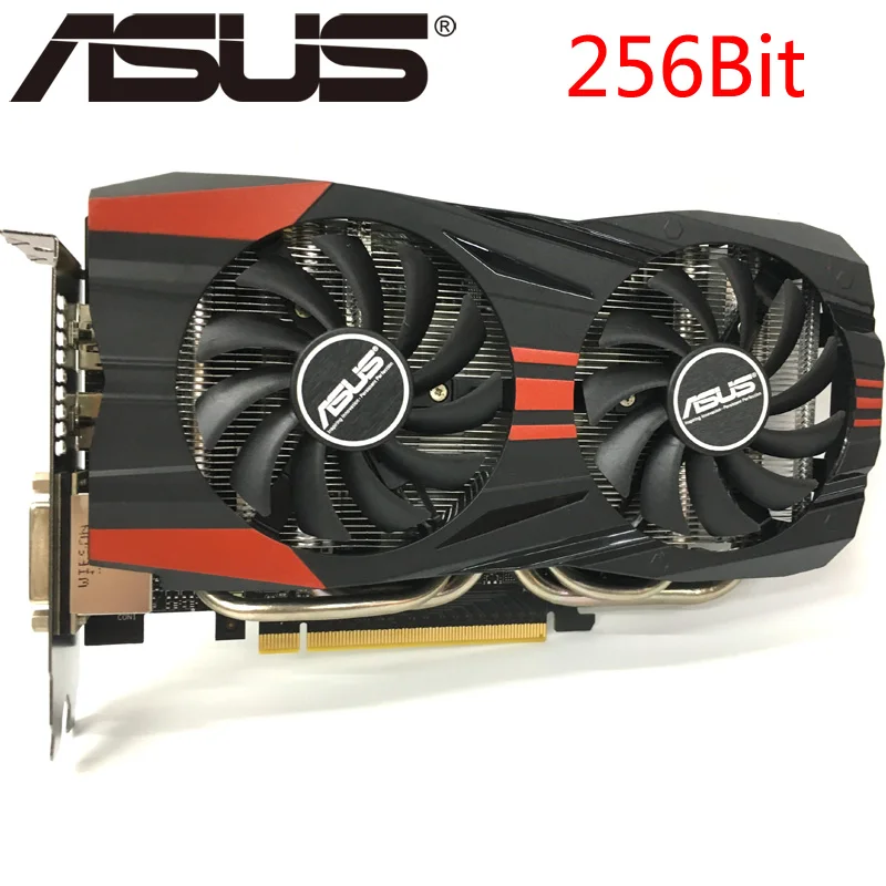 Видеокарта ASUS GTX 760 2GB 256Bit GDDR5 видеокарты для nVIDIA VGA карты Geforce GTX760 используются прочнее, чем GTX 750 TI