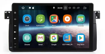 

Free Camera Android 9.0 1 Din AutoRadio Car DVD Multimedia Player For BMW E46 M3 318/320/325/330/335 1998-2006GPS Navigation BT