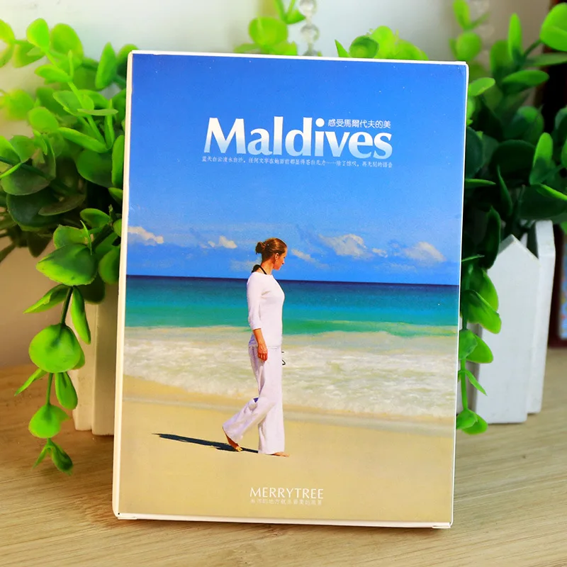 30Sheets/LOT Take a trip to Maldives postcard /Greeting Card/wish Card/Fashion Gift