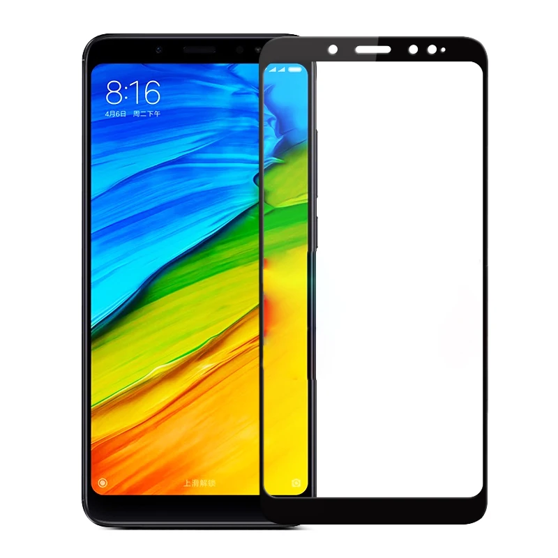 Полное покрытие закаленное стекло для Xiaomi Redmi Note 5 Pro Plus 5A 6A 6 Mi 8 A1 A2 Mi8 SE Mi6X Mi5X